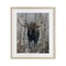 Stupell Industries Moose in Winter Birch Forest Framed Print Under Glass, design by James Corwin